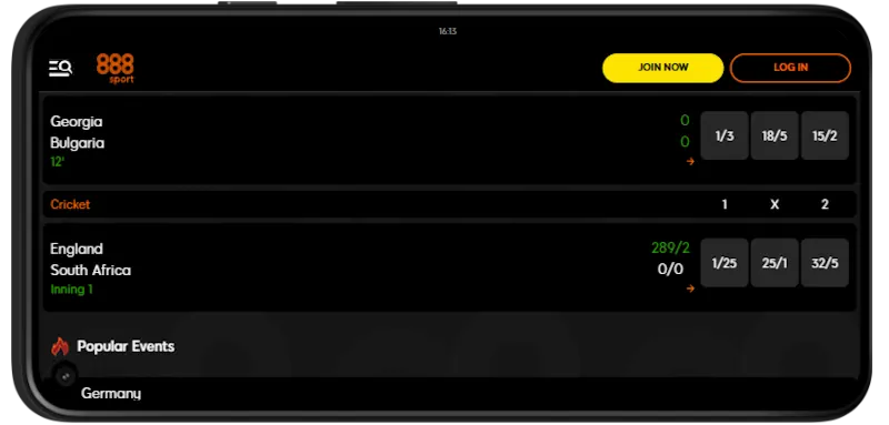 888poker Mobile Betting screenshot