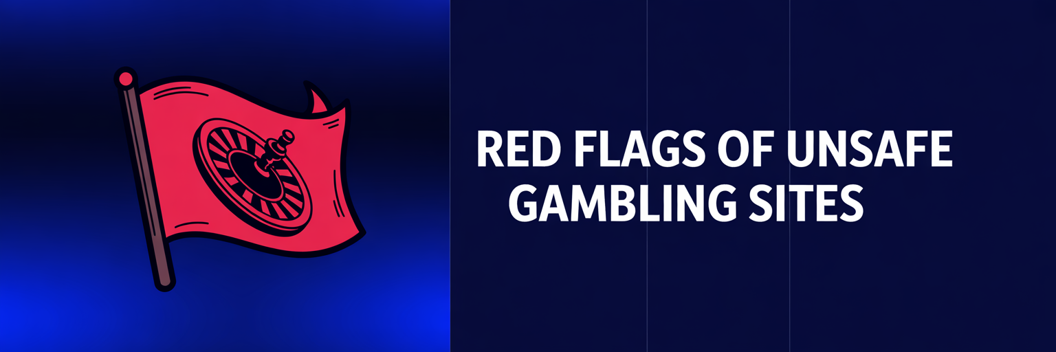 Red Flags of Unsafe Gambling Sites