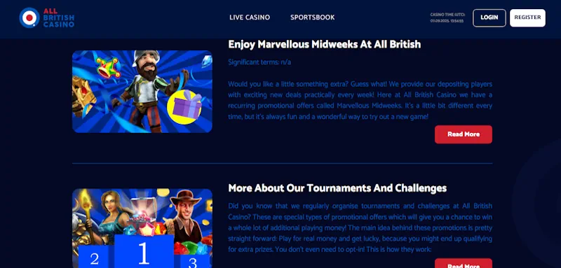 All British  Casino screenshot