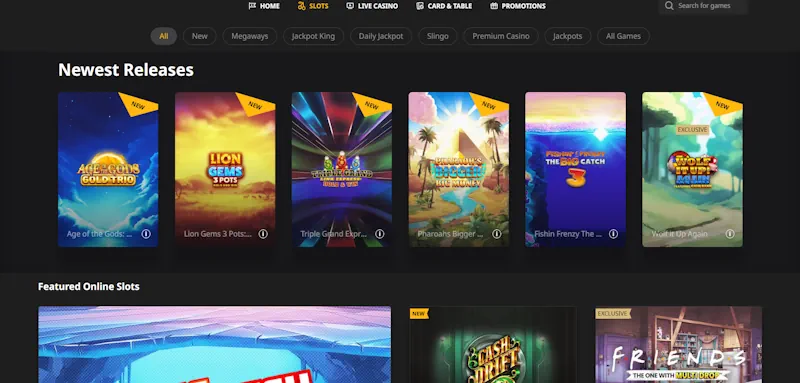 betfair Casino Slots screenshot