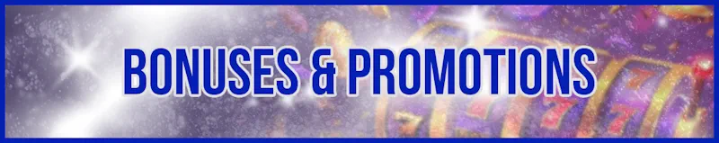 Bonuses banner