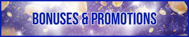 Bonuses Promotions banner