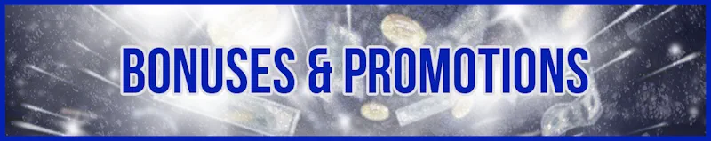 Bonuses Promotions banner