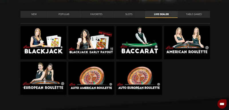 Cherry Gold Casino Live screenshot