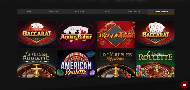 Cherry Gold Casino Table screenshot