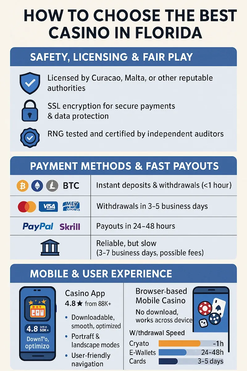 how to choose florida infographic