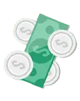 Dollars and Coins